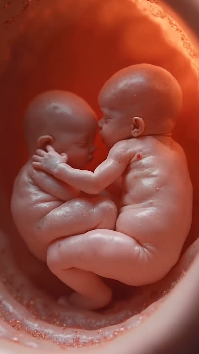 Twins baby inside the womb #twins #twinsbaby #baby #shorts
