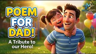 I Love You Daddy 💖 | New Father’s Day Song for Kids 2026 | Cute Animated Rhyme #youtube #fathersday