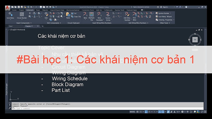 Hướng dẫn vẽ cad điện năm 2024