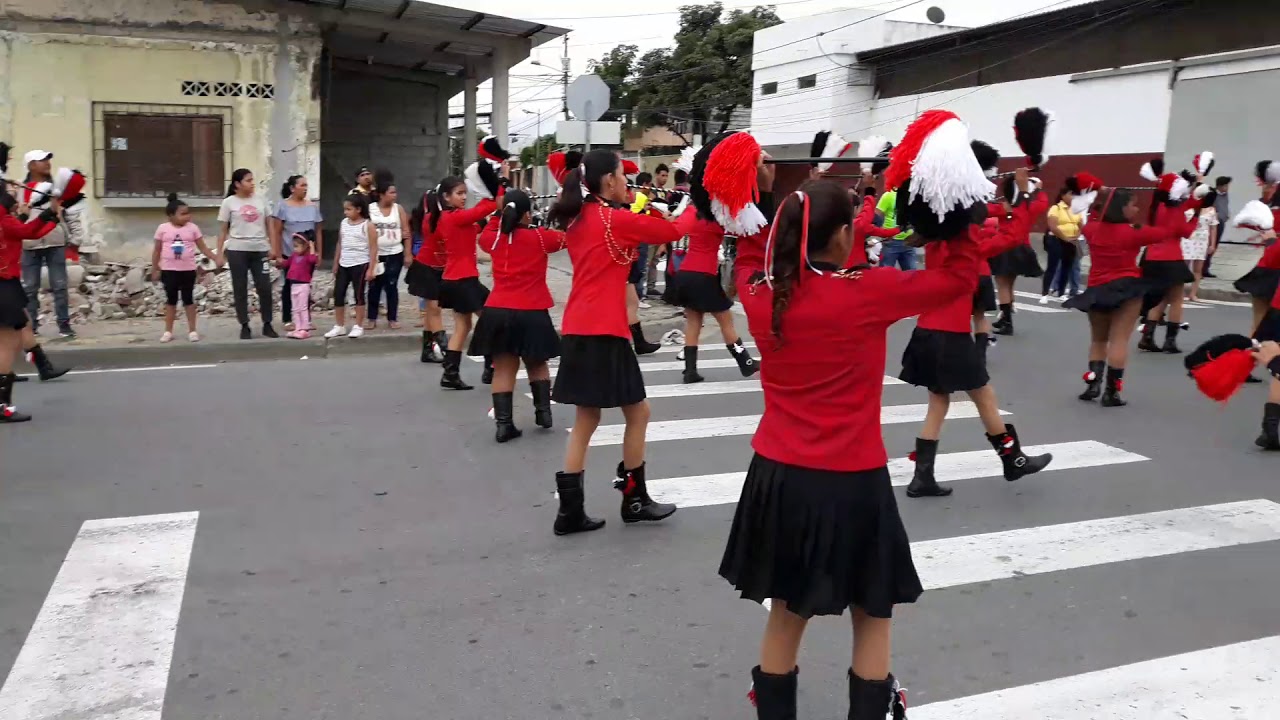 Desfile Colegio Eloy Alfaro Delgado Duran 2019 Youtube