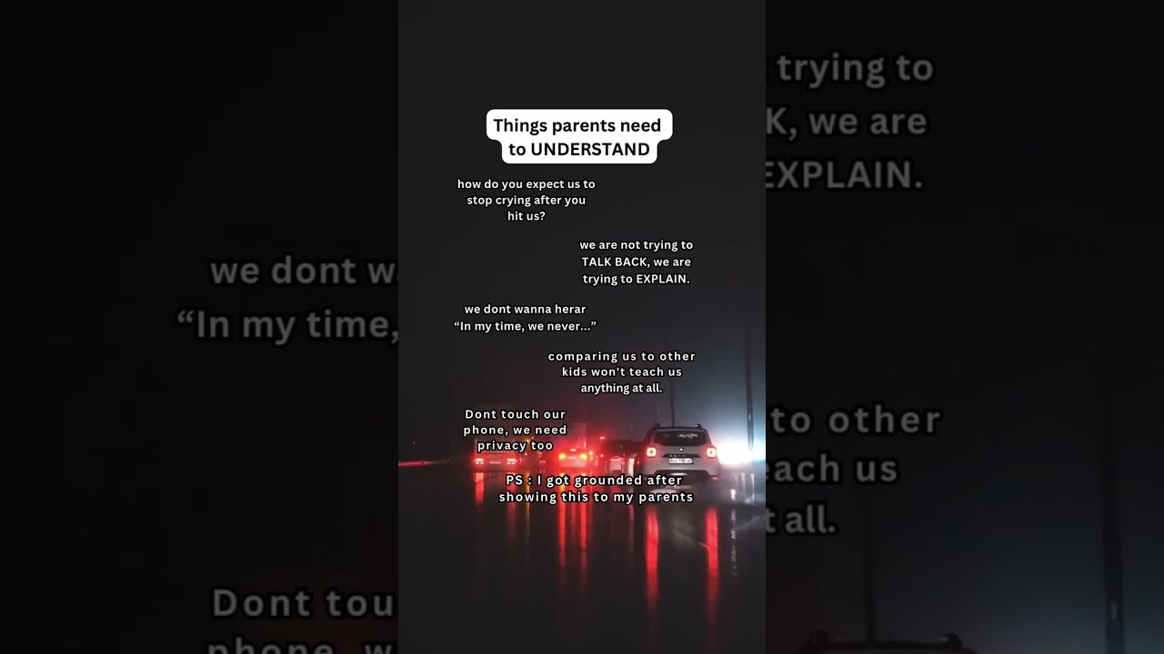 Things Parents Needs To Know
