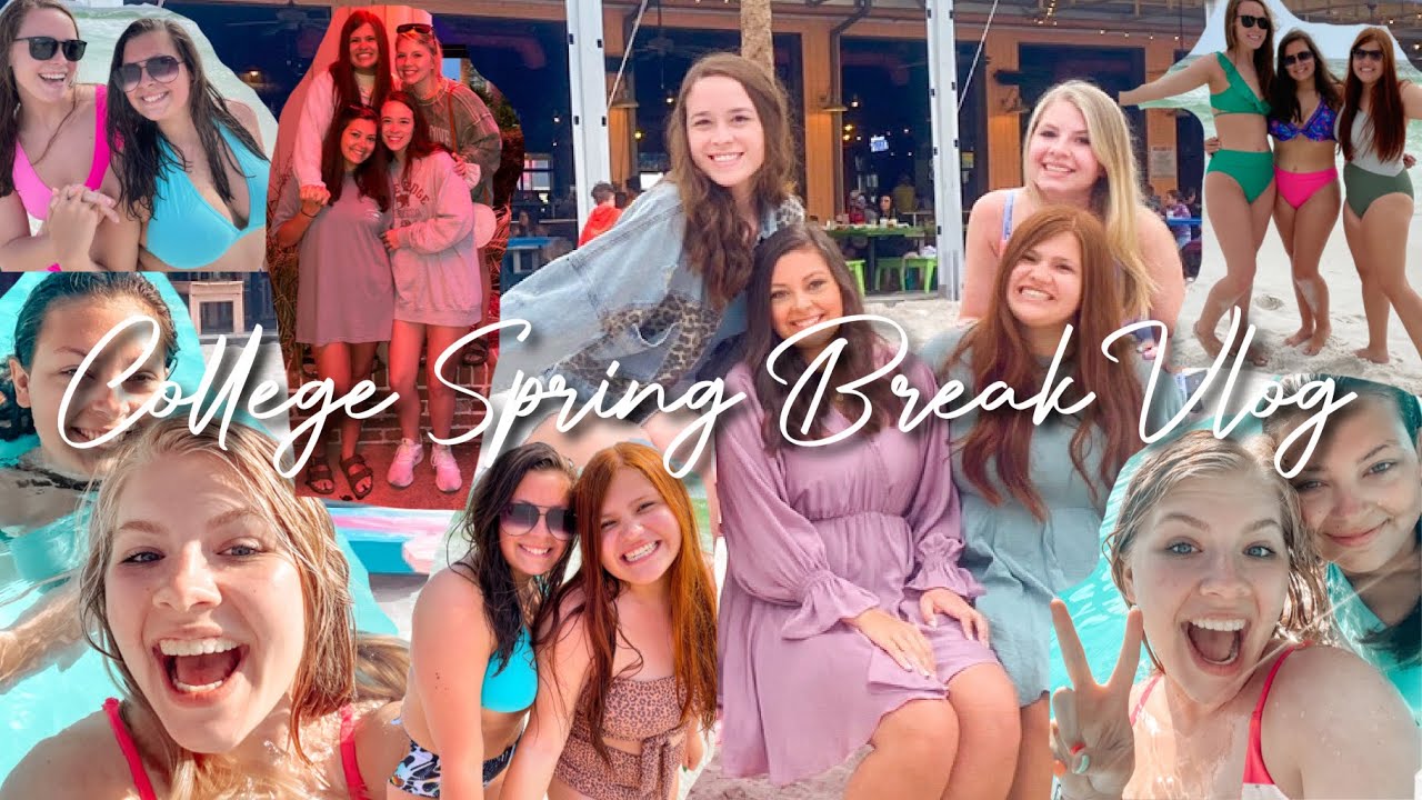 COLLEGE SPRING BREAK VLOG | Destin, Florida