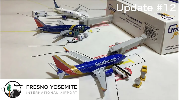 KFAT - 1/400 Scale Fresno Yosemite International Airport Update #12