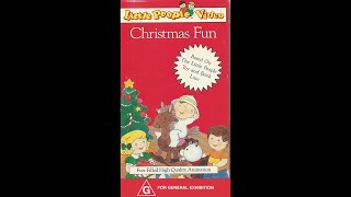 Opening To Little People Video Christmas Fun 1989 VHS Australia