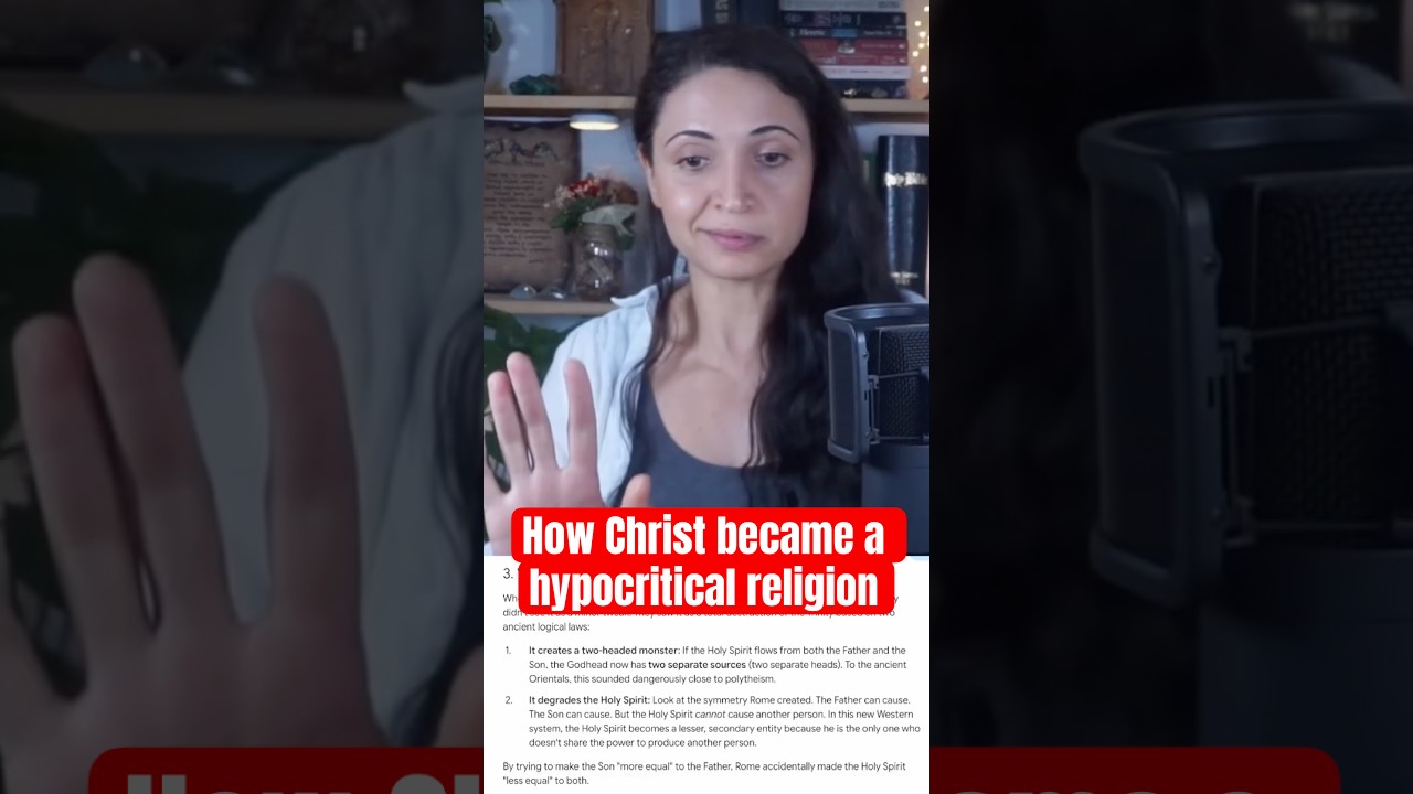 The moment Christianity went from spiritually to a religion