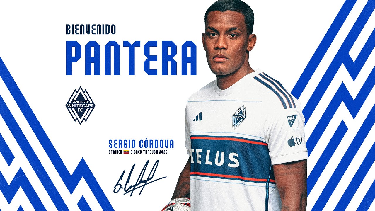 Whitecaps FC acquire Venezuelan international striker Sergio “La Pantera” Córdova