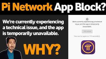 Pi Network App is temporarily unavailable Error and Solution | Pi Coin News Today