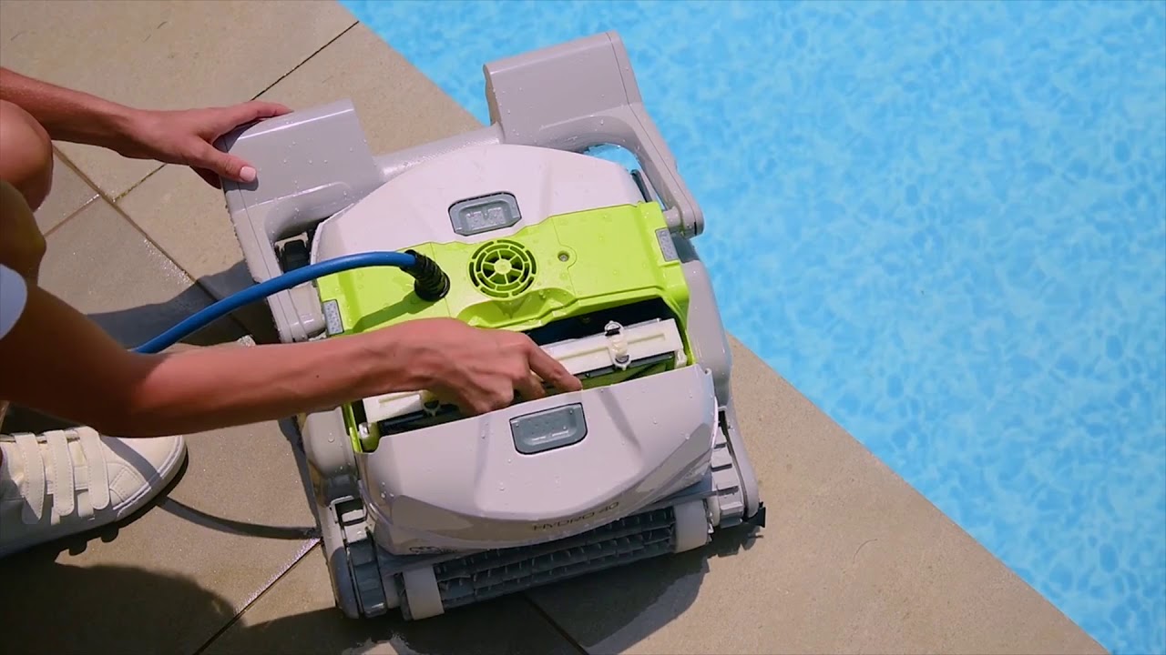 Robot piscine dolphin t35 avec chariot