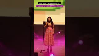 Neeti Mohan covering a kdrama song...🇮🇳🇰🇷 | #india#korea#neetimohan #armyblinku#shorts#viral#latest