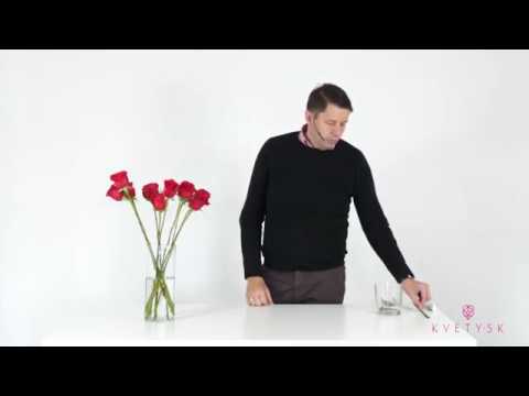 Video: Ako Si Vyrobiť Kyticu Ruží V Tvare Srdca