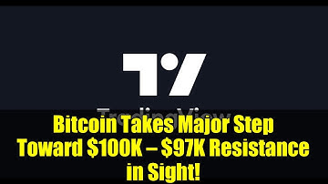 Bitcoin Takes Major Step Toward $100K — $97K Resistance in Sight!