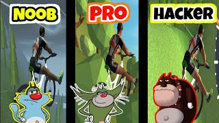 NOOB 😑 VS PRO 😏 VS HACKER 🤫 | In Riding Extreme 3d | Benzeno screenshot 1