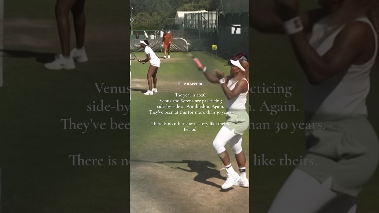 There is not sports story like that of Venus & Serena Williams 💜 #tennis #wimbledon