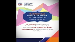MIT- WPU Global Summit on Science & Spirituality