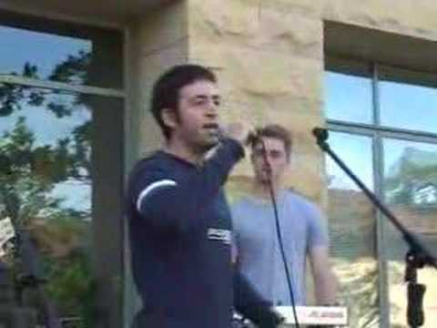 Monzy performs at Stanford Univ.