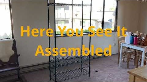 Amazon Basics 5 Shelf Storage Rack