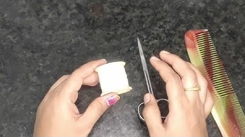 "Self Eyebrows Threading at Home"||"Self Threading at home"