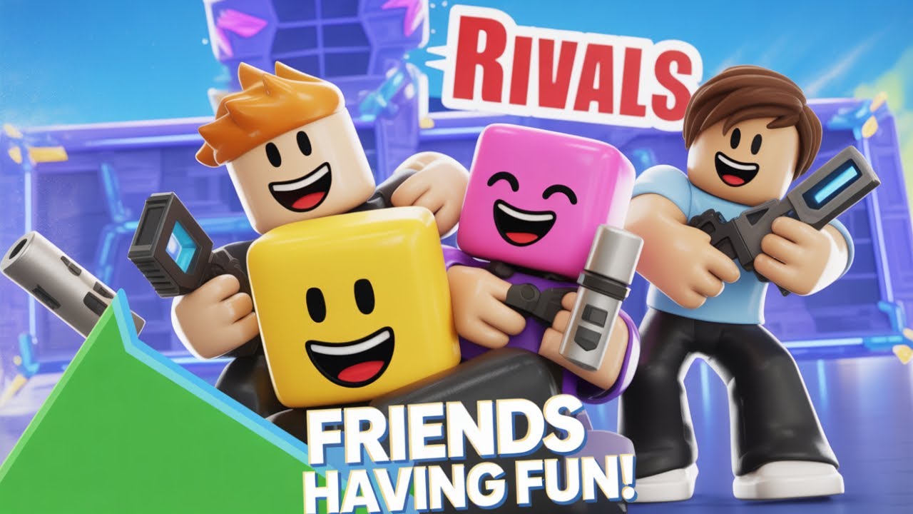 Having fun In Rivals with Friends - OUT OF CONTROL 😱🎮 - YouTube