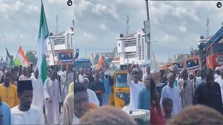 Kano residents protest proposed military force in Niger (video)