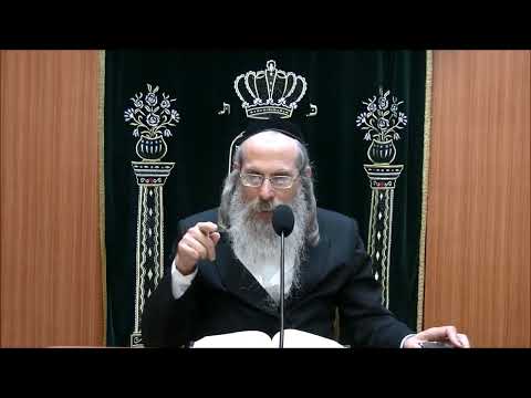 הרב אליהו גודלבסקי מה קיבלנו מפסח - שיעור מייד לאחר הפסח