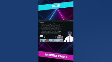 Chatdev - AI Software Development Team #ai #chatdev #aiagents