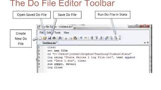 Using Do Files in Stata