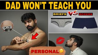 PERSONAL THINGS Dads WON'T TEACH YOU *Private* Life saving hacks for men| Guy problems| Hindi