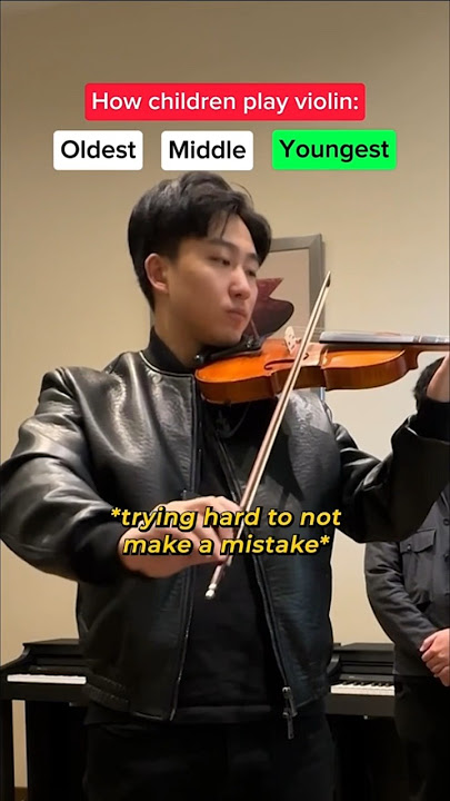 Life as a middle child #aylexthunder #vancouver #middlechild #violin #lacampanella
