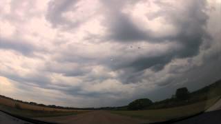 Driving around the Bayfield area trying to catch a storm