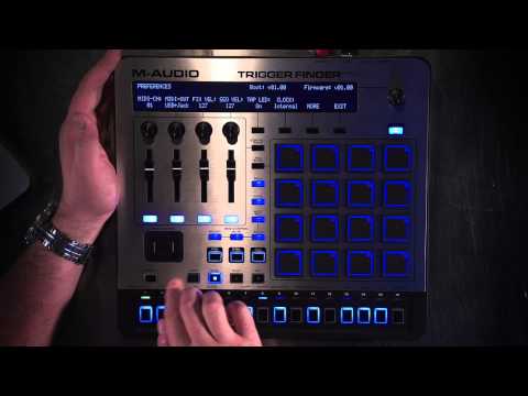 M-Audio Trigger Finger Pro Overview 1 of 3 - User Interface (UI) and Pads
