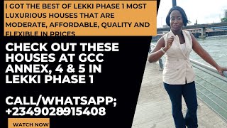 LUXURIOUS AFFORDABLE LEKKI PHASE 1 HOUSES AT GODMADE CONNECT COURTS AND ELIZABETH COURTS AT IKOYI