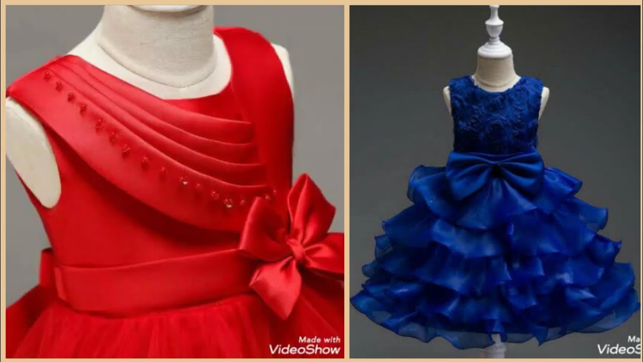 Party Wear Baby Girl Frock DesignsKids Frock Styles 2020Baby Frock Dress  Design For Winter Season  YouTube