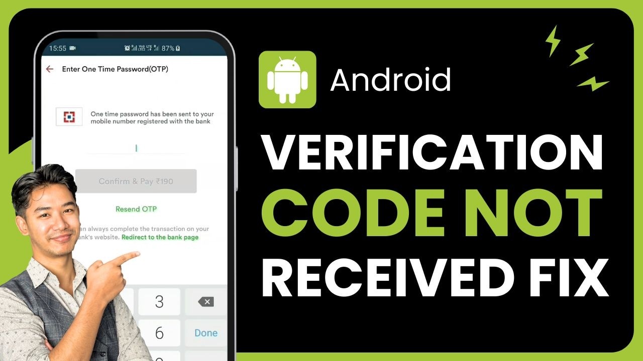 How to Fix Verification Code Not Received on Android - YouTube