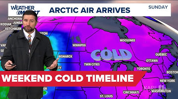 After the bitter cold, relief will be on the way: Weekend Weather Timeline | Weather Impact Alert