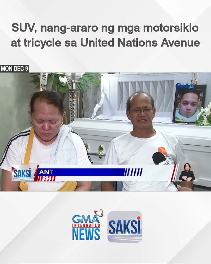 SUV, nang-araro ng mga motorsiklo at tricycle sa United Nations Avenue | Saksi