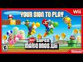 This Is Your Sign To Play - NEW Super Mario Bros | Wii | (No Commentary) World 1