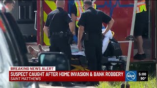 Suspect in St. Matthews bank robbery in custody, police say