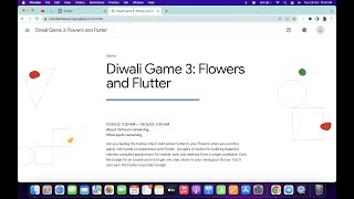 🔴LIVE Diwali Game 3: Flowers and Flutter || #qwiklabs || #CloudwaliDiwali screenshot 4