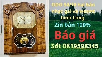 ODO 54/10 gông 10 búa 2 bản nhạc gai carilon và wesmt zin 100% âm hay mã 822 Sdt 0819598345 