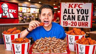 Germany's First KFC ALL YOU CAN EAT!🍗 - How Much Can I Eat?