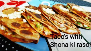 ये बनायेंगे तो सब तारीफ करेंगे  | Tacos recipe | Mexicana Tacos | Veg healthy Tacos