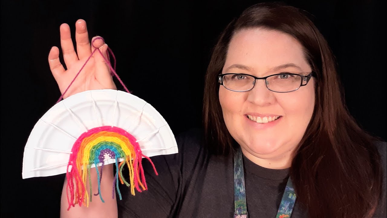 Art Lesson: Rainbow Weaving