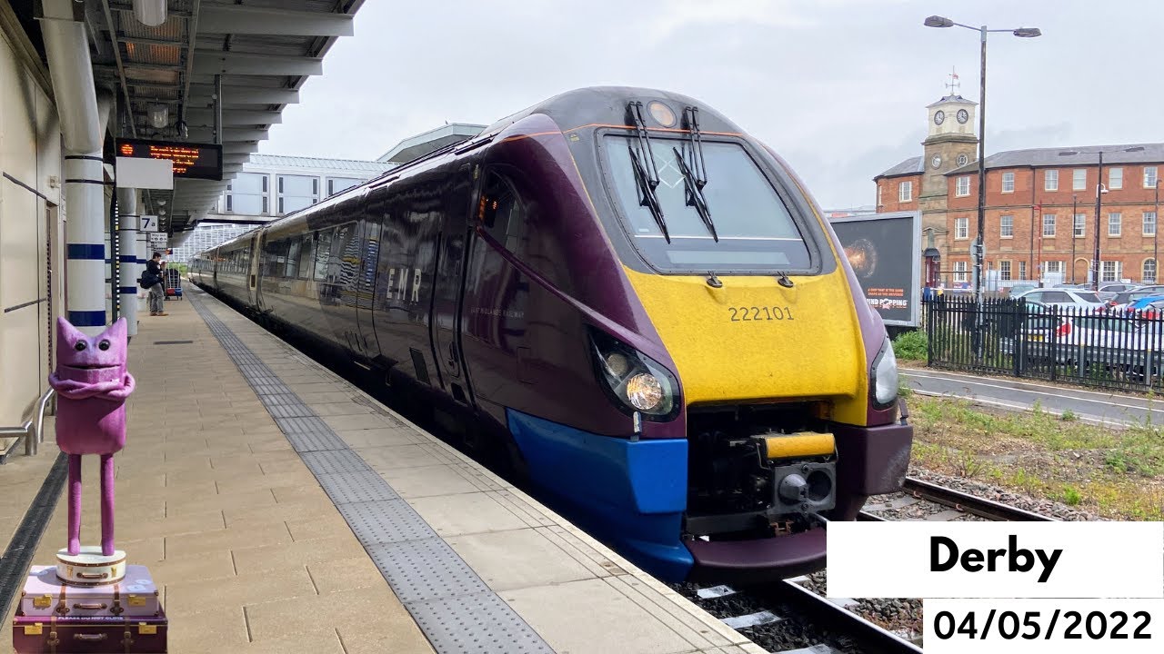 Trains at Derby Midland (04/05/2022)
