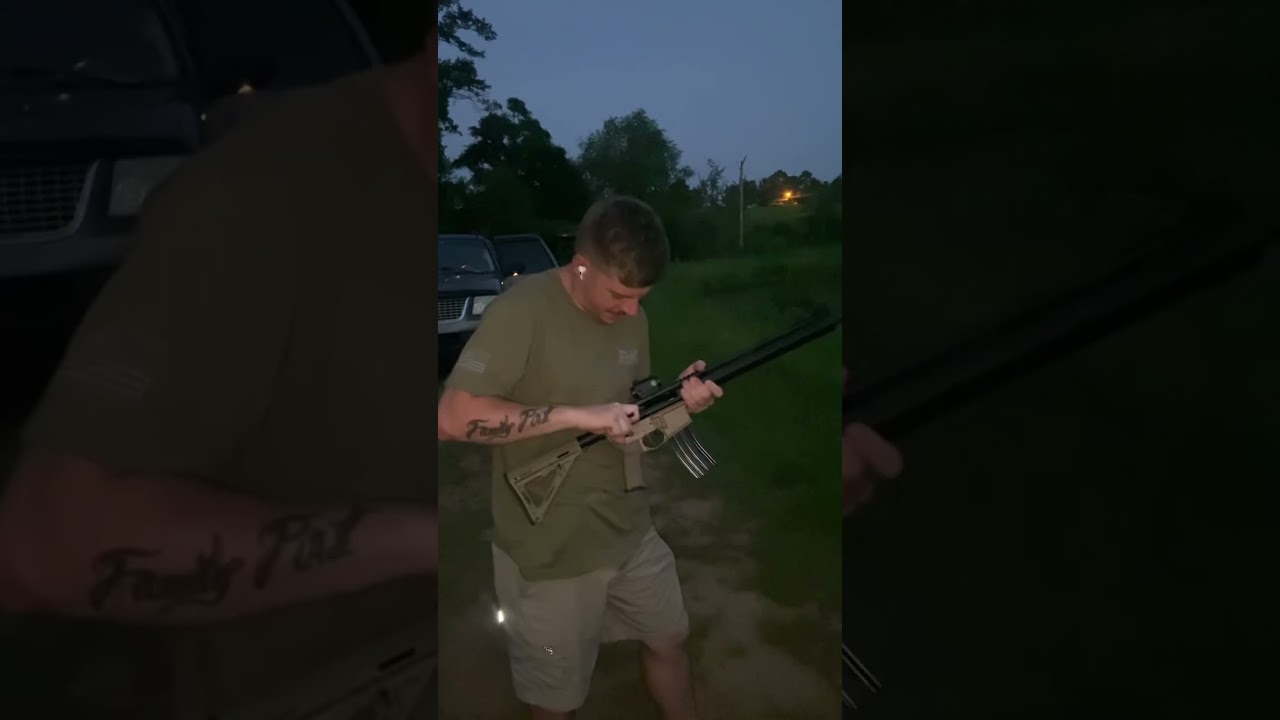 BCA 12.7x42mm (.50 Beowulf) 16” side charging upper. Sick as tits