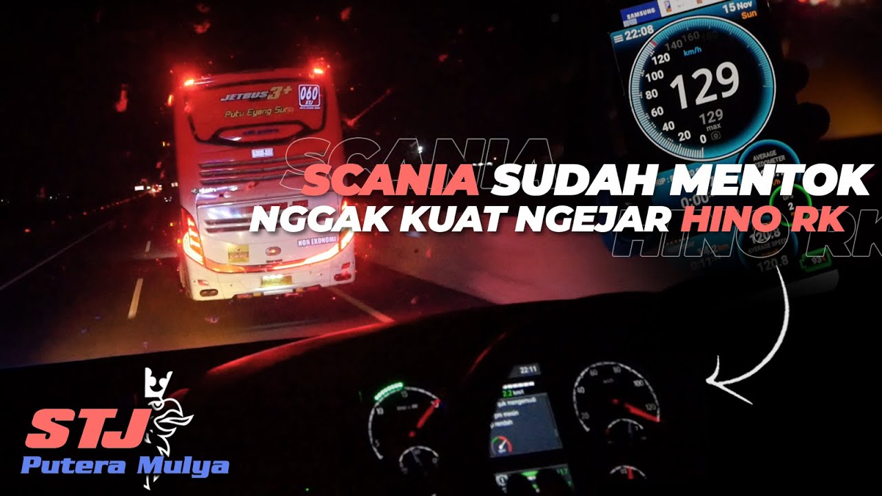SCANIA DIBUAT KEWALAHAN | HINO RK STJ 