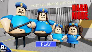 Barrys Prison Run Obby Hard Mode New Update - Roblox Full Gameplay Walkthrough No Deaths All Morph