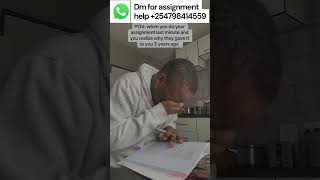 When you leave your assignment until the last minute... Procrastination level: expert. Let's make it