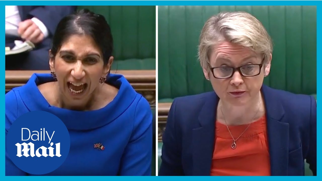 ‘Astonishing’: Suella Braverman and Yvette Cooper clash over immigration deal