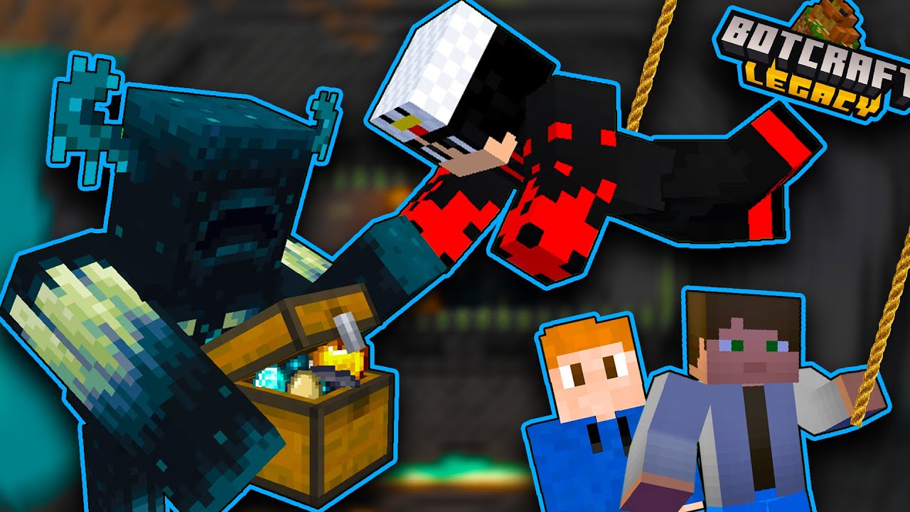 RAZISKOVANJE STARODAVNEGA MESTA NI ŠLO PO NAČRTU!!! | BotCraft Legacy EP9