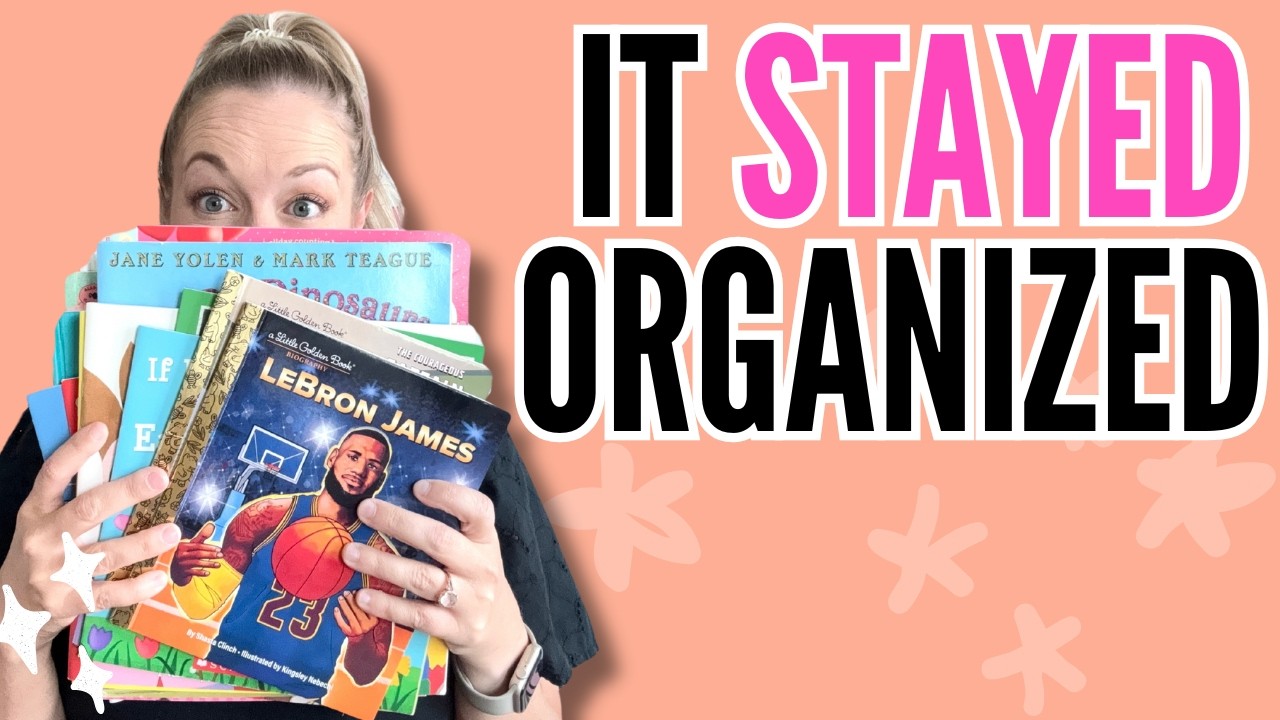 How I FINALLY Got My Classroom Library Organized